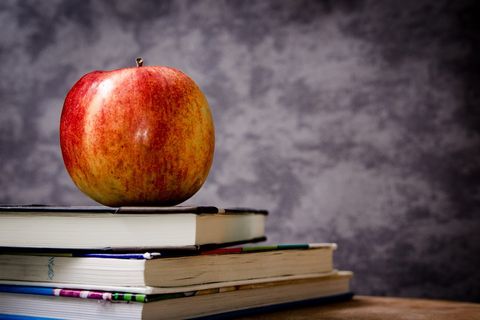 Apple on a stack of books: Learning Center